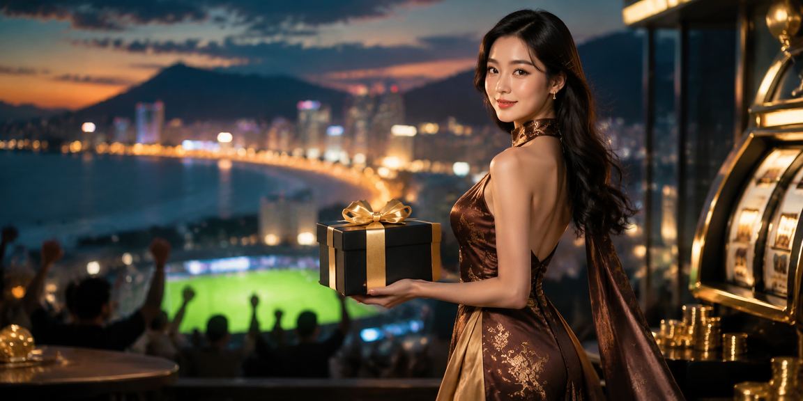 Người phụ nữ mặc áo dài tại Quy Nhơn thưởng thức trò chơi trực tuyến và giải trí điện tử